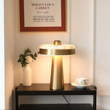 Sable Line Alabaster Table Lamp, detail view 2