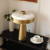 Sable Line Alabaster Table Lamp, detail view 16