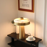 Sable Line Alabaster Table Lamp, detail view 7