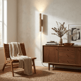Selah Shore Travertine Wall Light, detail view 4
