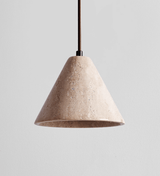 Seren Linden Travertine Pendant Light, detail view 7