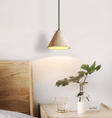 Seren Linden Travertine Pendant Light, detail view 3
