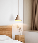 Seren Linden Travertine Pendant Light, detail view 4