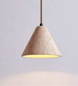 Seren Linden Travertine Pendant Light, detail view 9
