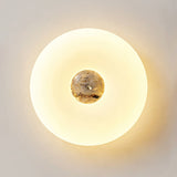 Solen Cove Travertine Ceiling Light, detail view 11