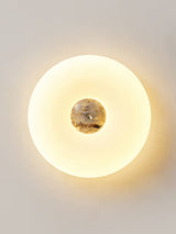 Solen Cove Travertine Ceiling Light, detail view 15