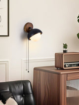 Eden Iris Travertine Wall Light, detail view 12
