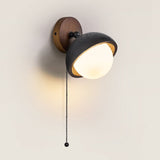 Eden Iris Travertine Wall Light, detail view 15