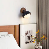 Eden Iris Travertine Wall Light, detail view 2