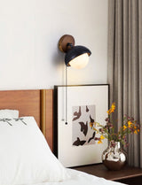 Eden Iris Travertine Wall Light, detail view 6