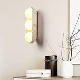 Niven Noir Travertine Wall Light, detail view 4