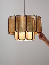 Oriel Wave Fabric Pendant Light, detail view 7