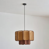 Oriel Wave Fabric Pendant Light, detail view 16
