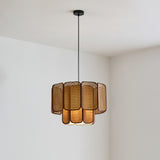 Oriel Wave Fabric Pendant Light, detail view 17