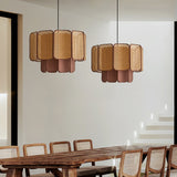Oriel Wave Fabric Pendant Light, detail view 4