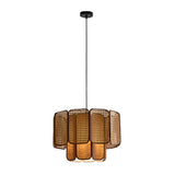 Oriel Wave Fabric Pendant Light, detail view 15