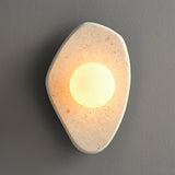 Alden Iris Stone Wall Light, detail view 11