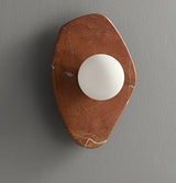 Alden Iris Stone Wall Light, detail view 17