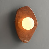 Alden Iris Stone Wall Light, detail view 7