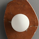 Alden Iris Stone Wall Light, detail view 9