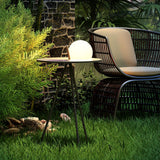 Amara Noir Steel Outdoor Light, detail view 2
