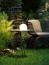 Amara Noir Steel Outdoor Light, detail view 3
