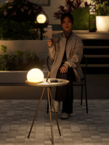 Amara Noir Steel Outdoor Light, detail view 5
