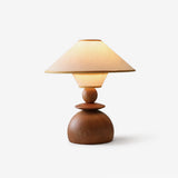 Calia Arc Wood Table Lamp by Maison Velume