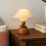 Calia Arc Wood Table Lamp, detail view 5