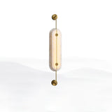 Auria Halo Alabaster Wall Light, detail view 7