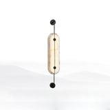 Auria Halo Alabaster Wall Light, detail view 8