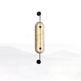 Auria Halo Alabaster Wall Light, detail view 10