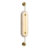 Auria Halo Alabaster Wall Light, detail view 11