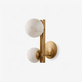 Rhea Cloud Alabaster Wall Light by Maison Velume