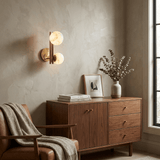 Rhea Cloud Alabaster Wall Light, detail view 2