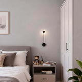Talia Pearl Acrylic Wall Light, detail view 5