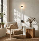 Solen Dawn Metal Wall Light, detail view 4