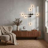 Solen Dawn Metal Wall Light, detail view 5