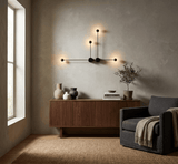 Solen Dawn Metal Wall Light, detail view 2
