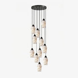 Vale Line Alabaster Chandelier by Maison Velume