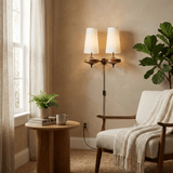Vera Linden Wood Wall Light, detail view 4