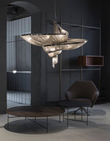 Vesper Cove Aluminum Chandelier, detail view 4