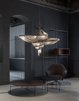 Vesper Cove Aluminum Chandelier, detail view 5