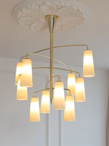 Yara Wisp Glass Chandelier, detail view 17