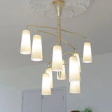 Yara Wisp Glass Chandelier, detail view 18