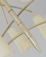Yara Wisp Glass Chandelier, detail view 15