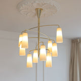 Yara Wisp Glass Chandelier, detail view 19