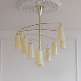 Yara Wisp Glass Chandelier, detail view 21
