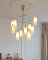 Yara Wisp Glass Chandelier, detail view 22