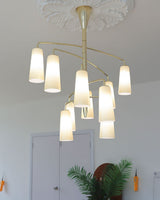 Yara Wisp Glass Chandelier, detail view 24